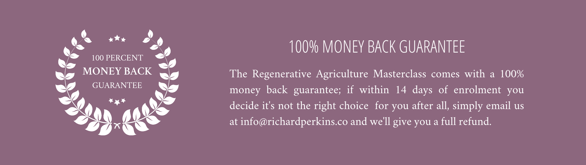 RichardPerkins_RegenerativeAgricultureMasterclass_Guarantee_D
